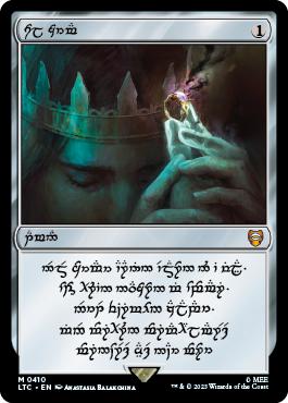 Sol Ring - The Lord of the Rings: Tales of Middle Earth Commander