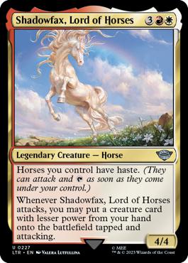 Shadowfax, Lord of Horses - The Lord of the Rings: Tales of Middle Earth