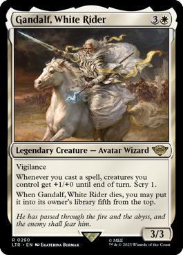 Gandalf, White Rider - The Lord of the Rings: Tales of Middle Earth