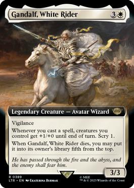 Gandalf, White Rider - The Lord of the Rings: Tales of Middle Earth