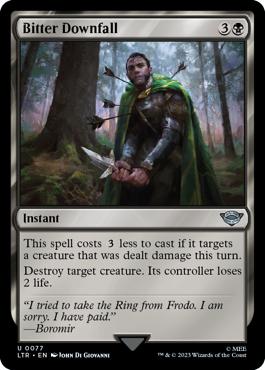 Bitter Downfall - The Lord of the Rings: Tales of Middle Earth