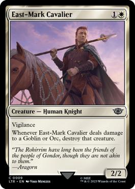 East-Mark Cavalier - The Lord of the Rings: Tales of Middle Earth