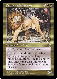 Sawback Manticore - Mirage