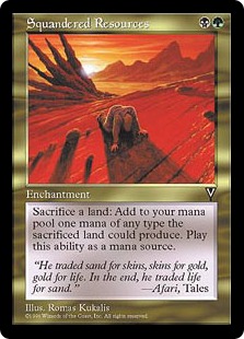 Squandered Resources - Visions