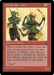 Goblin Recruiter - Visions