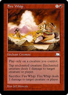 Fire Whip - Weatherlight