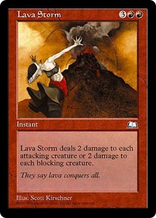 Lava Storm - Weatherlight