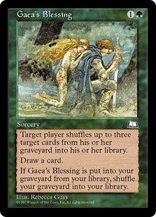 Gaea's Blessing - Weatherlight