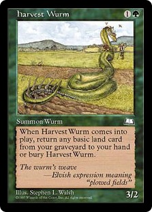 Harvest Wurm - Weatherlight