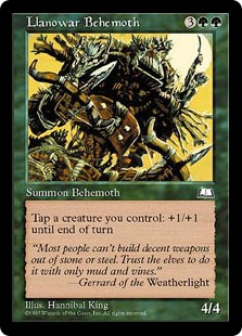 Llanowar Behemoth - Weatherlight