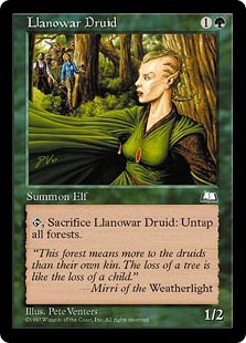 Llanowar Druid - Weatherlight