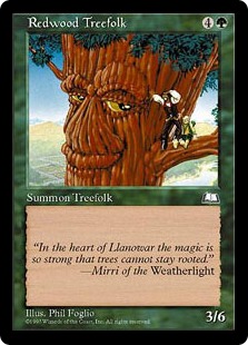Redwood Treefolk - Weatherlight