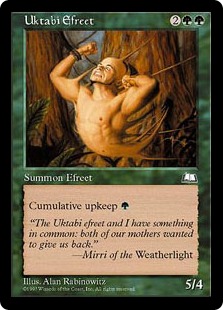 Uktabi Efreet - Weatherlight