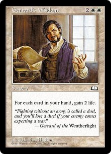 Gerrard's Wisdom - Weatherlight