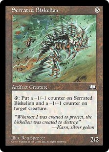 Serrated Biskelion - Weatherlight