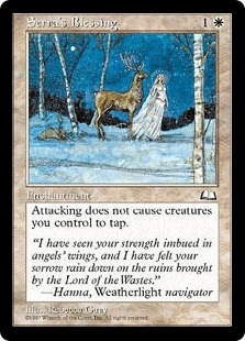 Serra's Blessing - Weatherlight