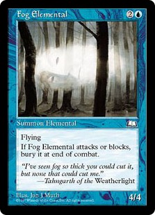 Fog Elemental - Weatherlight