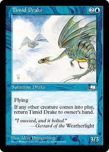 Timid Drake - Weatherlight