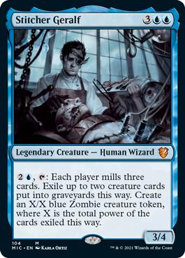 Stitcher Geralf - Innistrad: Midnight Hunt Commander