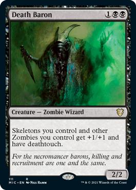 Death Baron - Innistrad: Midnight Hunt Commander