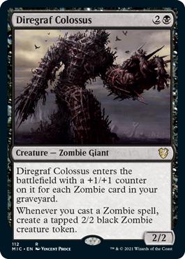 Diregraf Colossus - Innistrad: Midnight Hunt Commander