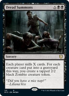 Dread Summons - Innistrad: Midnight Hunt Commander