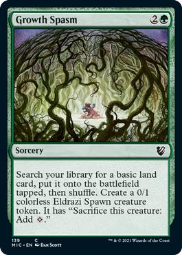 Growth Spasm - Innistrad: Midnight Hunt Commander