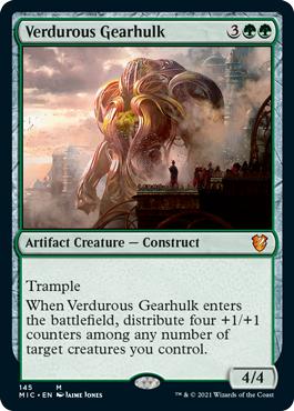 Verdurous Gearhulk - Innistrad: Midnight Hunt Commander