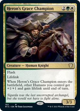 Heron's Grace Champion - Innistrad: Midnight Hunt Commander