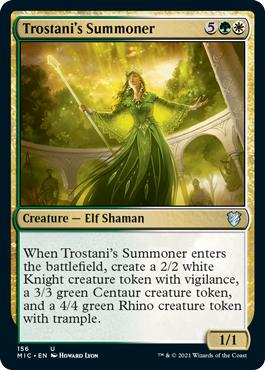 Trostani's Summoner - Innistrad: Midnight Hunt Commander