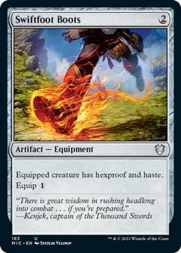 Swiftfoot Boots - Innistrad: Midnight Hunt Commander