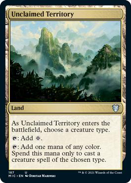 Unclaimed Territory - Innistrad: Midnight Hunt Commander