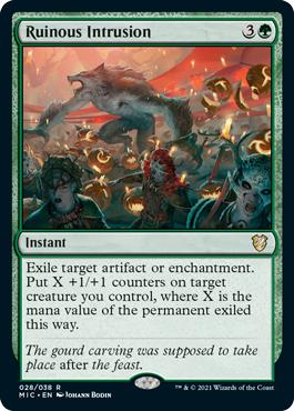 Ruinous Intrusion - Innistrad: Midnight Hunt Commander