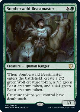 Somberwald Beastmaster - Innistrad: Midnight Hunt Commander