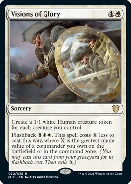 Visions of Glory - Innistrad: Midnight Hunt Commander