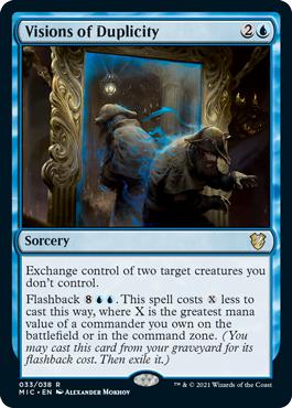 Visions of Duplicity - Innistrad: Midnight Hunt Commander