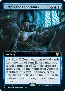 Empty the Laboratory - Innistrad: Midnight Hunt Commander