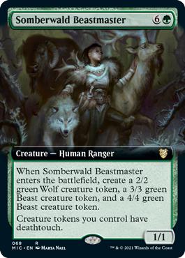 Somberwald Beastmaster - Innistrad: Midnight Hunt Commander