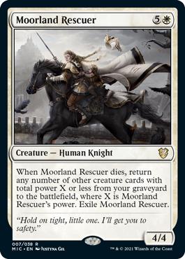 Moorland Rescuer - Innistrad: Midnight Hunt Commander