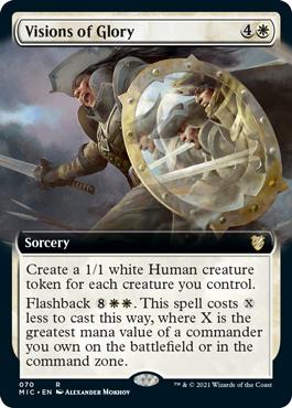 Visions of Glory - Innistrad: Midnight Hunt Commander