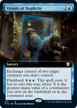 Visions of Duplicity - Innistrad: Midnight Hunt Commander