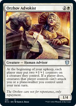 Orzhov Advokist - Innistrad: Midnight Hunt Commander