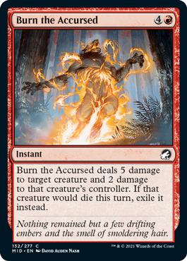 Burn the Accursed - Innistrad: Midnight Hunt