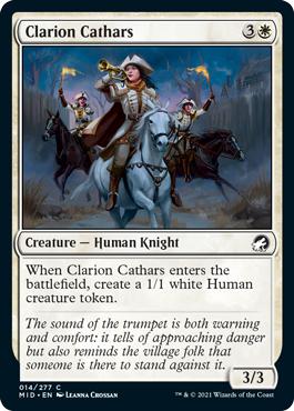 Clarion Cathars - Innistrad: Midnight Hunt