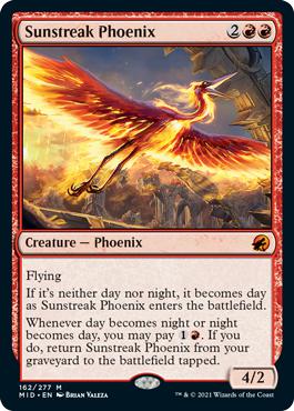 Sunstreak Phoenix - Innistrad: Midnight Hunt