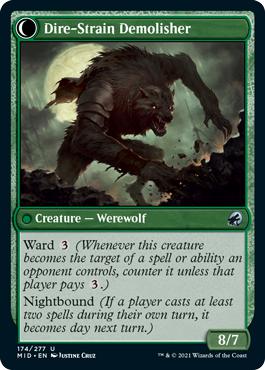 Dire-Strain Demolisher - Innistrad: Midnight Hunt