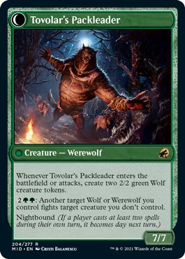 Tovolar's Packleader - Innistrad: Midnight Hunt