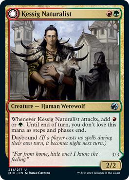 Kessig Naturalist -> Lord of the Ulvenwald - Innistrad: Midnight Hunt