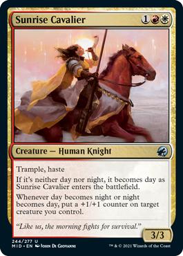 Sunrise Cavalier - Innistrad: Midnight Hunt