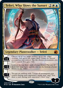 Teferi, Who Slows the Sunset - Innistrad: Midnight Hunt